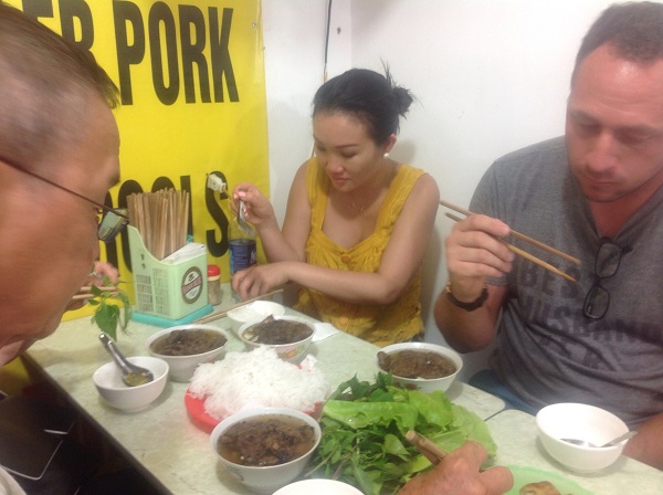 Bun Cha got many excellent votes from the   North Vietnam tours Hanoi reviews