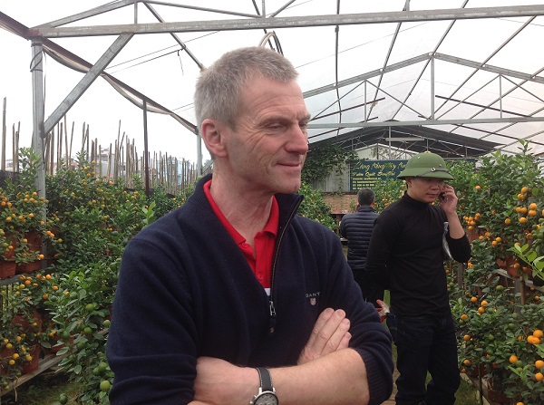 Australian and British farmers talked with Vietnamese farmers on their Vietnam tour from Australia and Britain