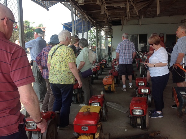 Farm tool tour visit