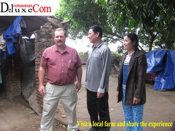 SDARL met  local farm owners in a village in Hanoi Vietnam