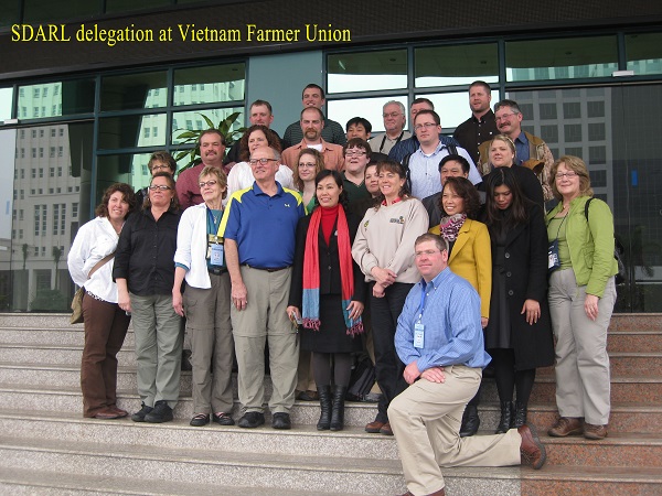 South Dakota Agriculture Rural Leadership farm tour vietnam