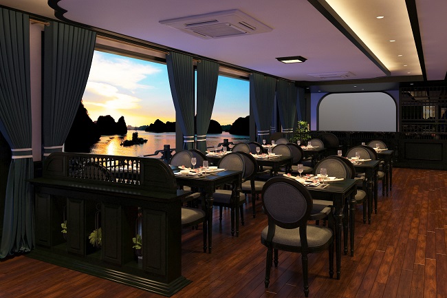 Luxury La Regina Grand cruise for Halong bay Vietnam tours from Hanoi