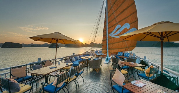 Paradise Luxury Cruise offers 2 day  Halong bay tour package