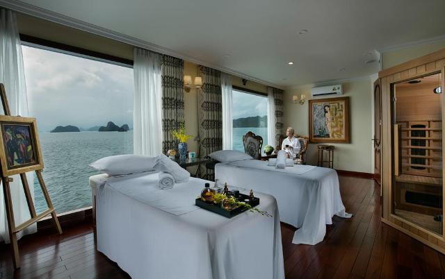 Massage room on emperor cruise