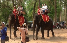 Elephan tour is best for Cambodia Vietnam tour packages from Singapore