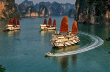 best cruise on Vietnam tours Hanoi to Saigon
