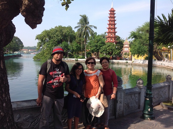 Travel North Vietnam, See Tran Quoc pagoda