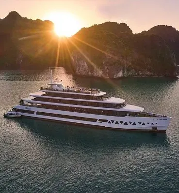Halong bay is the best of all Thailand Laos Cambodia and Vietnam Tour package  2024 and Vietnam family holiday with kids, seniors and teenagers