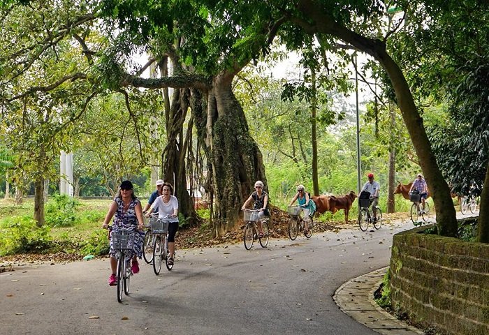 Ninh Binh biking tour in Vietnam - daily tours from Hanoi