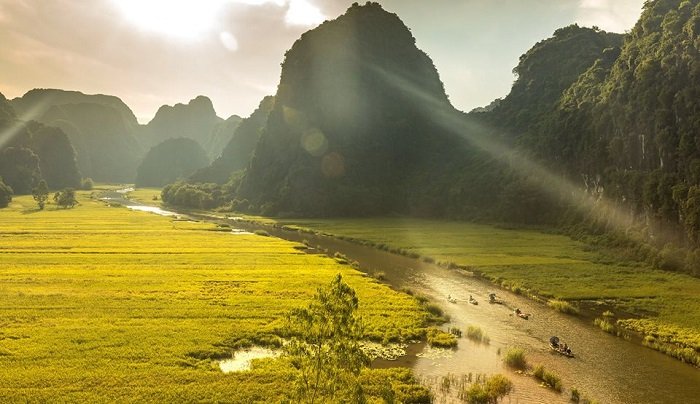 Tamcoc - Ninh Binh tours in Vietnam - daily tours from Hanoi