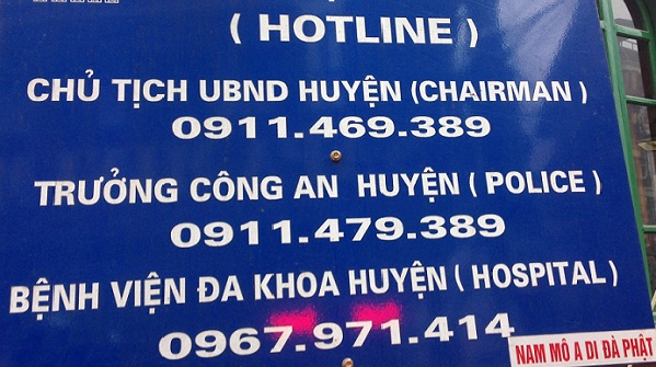 Vietnam Sapa tour guide for hotline contact
