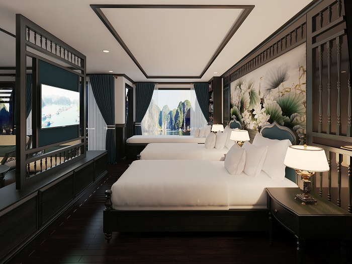 5star   La Regina Grand Cruise Hanoi to Halong Bay Tours 2020 - 2021 - 2022 